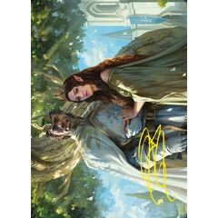 Aragorn and Arwen, Wed // Aragorn and Arwen, Wed (Art Series)