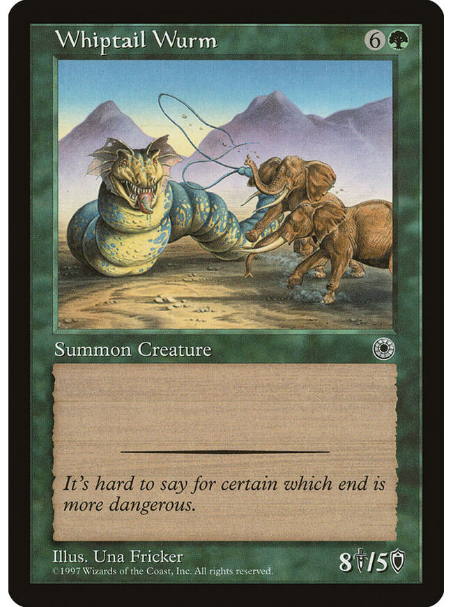Whiptail Wurm