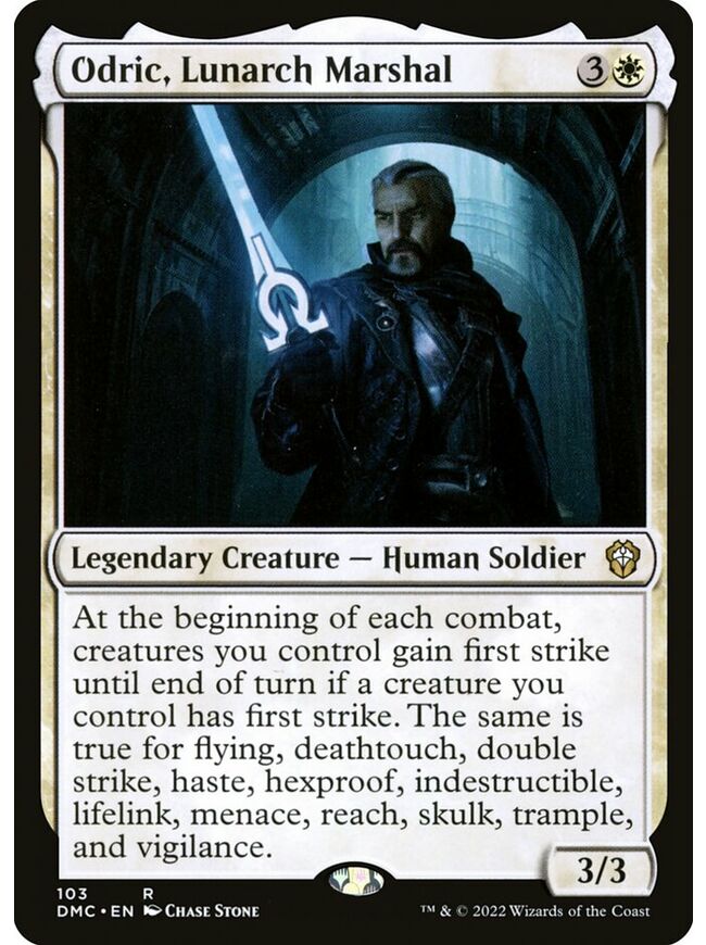 Odric, Lunarch Marshal