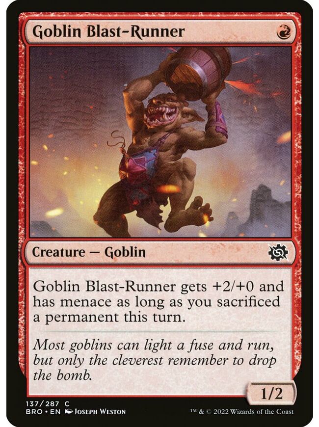 Goblin Blast-Runner