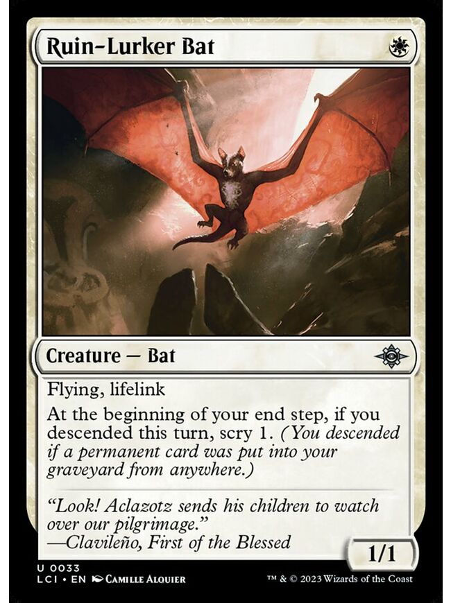 Ruin-Lurker Bat