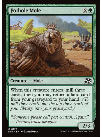 Pothole Mole