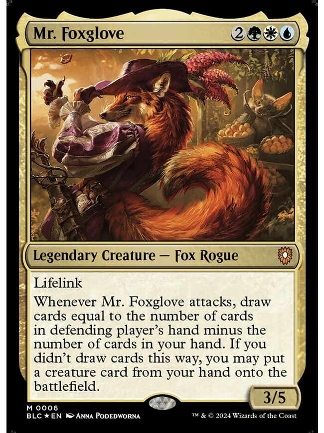 Mr. Foxglove