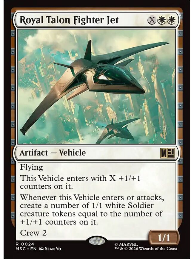 Royal Talon Fighter Jet