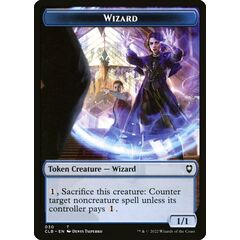 Wizard Token (1/1) (Blue)
