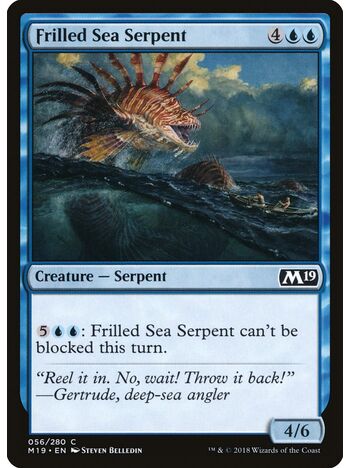 Frilled Sea Serpent