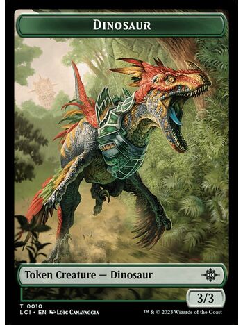 Dinosaur Token (3/3)