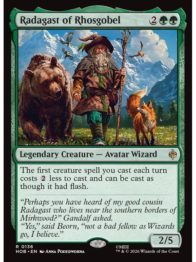 Radagast of Rhosgobel