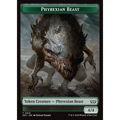 Phyrexian Beast Token (4/4)