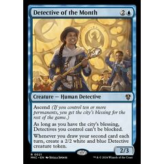 Detective of the Month