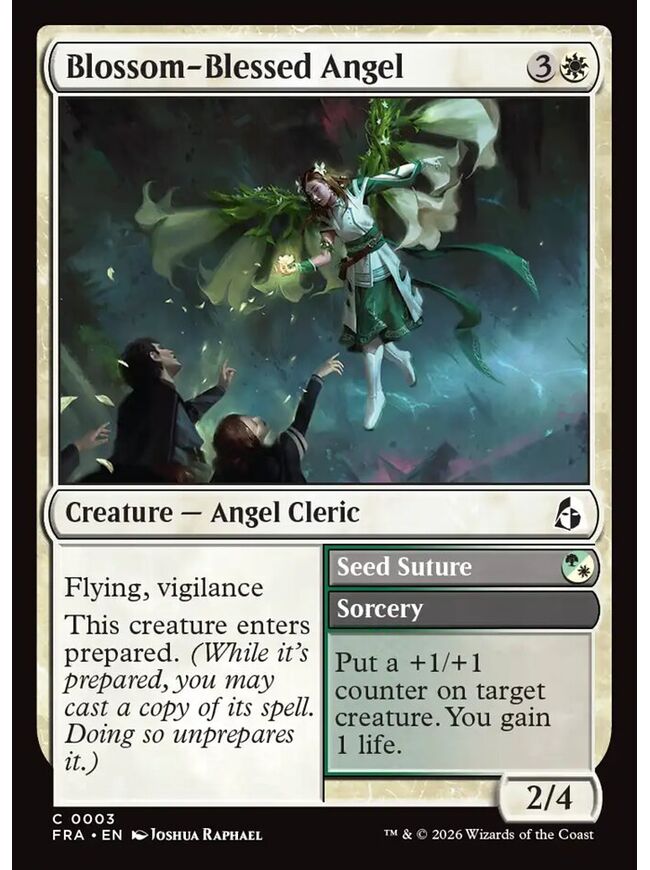 Blossom-Blessed Angel // Seed Suture