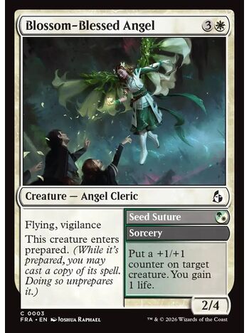 Blossom-Blessed Angel // Seed Suture