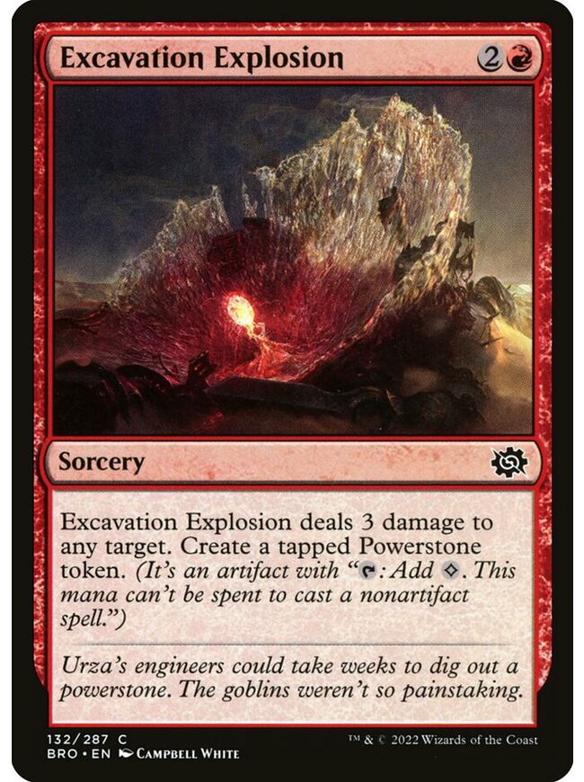 Excavation Explosion