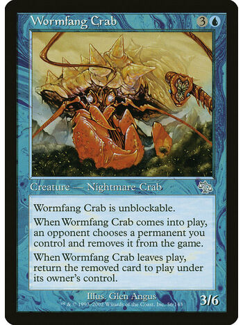 Wormfang Crab