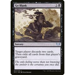 Go Blank