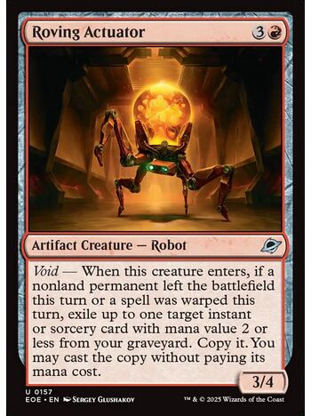 Roving Actuator