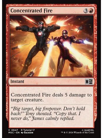 Concentrated Fire
