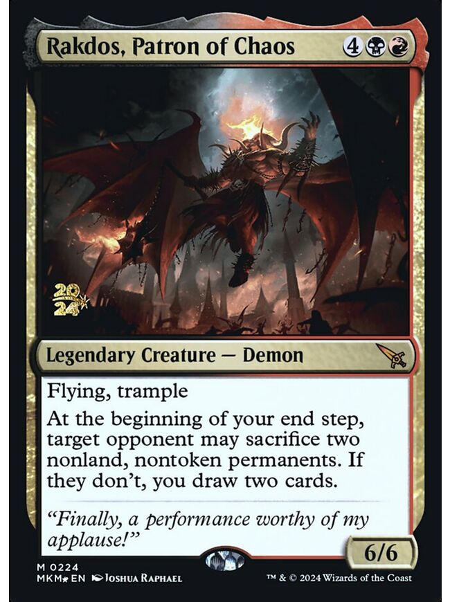 Rakdos, Patron of Chaos