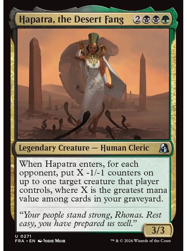 Hapatra, the Desert Fang