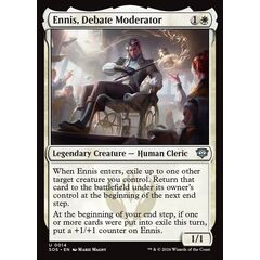 Ennis, Debate Moderator