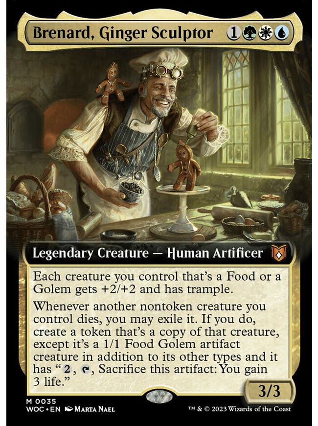 Brenard, Ginger Sculptor