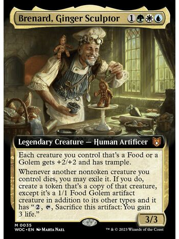 Brenard, Ginger Sculptor