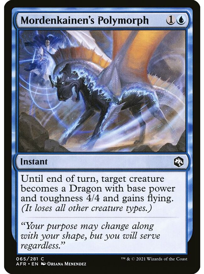 Mordenkainen's Polymorph