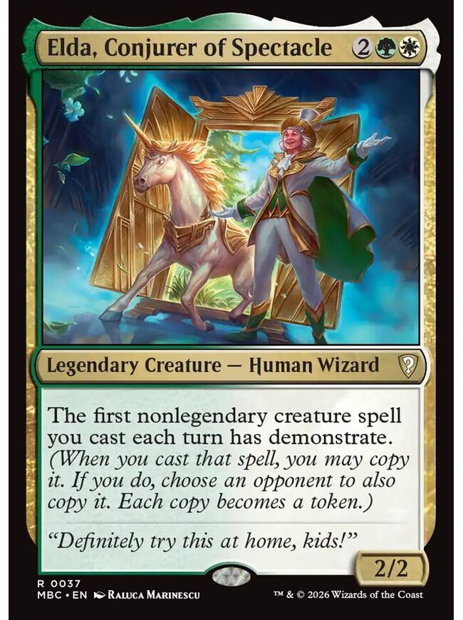 Elda, Conjurer of Spectacle