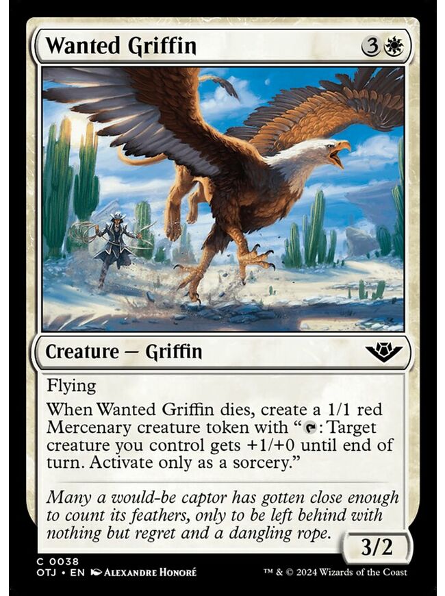 Wanted Griffin