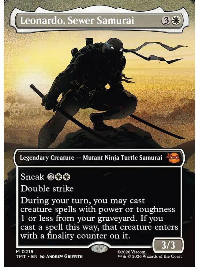 Leonardo, Sewer Samurai