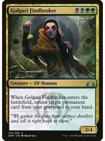 Golgari Findbroker