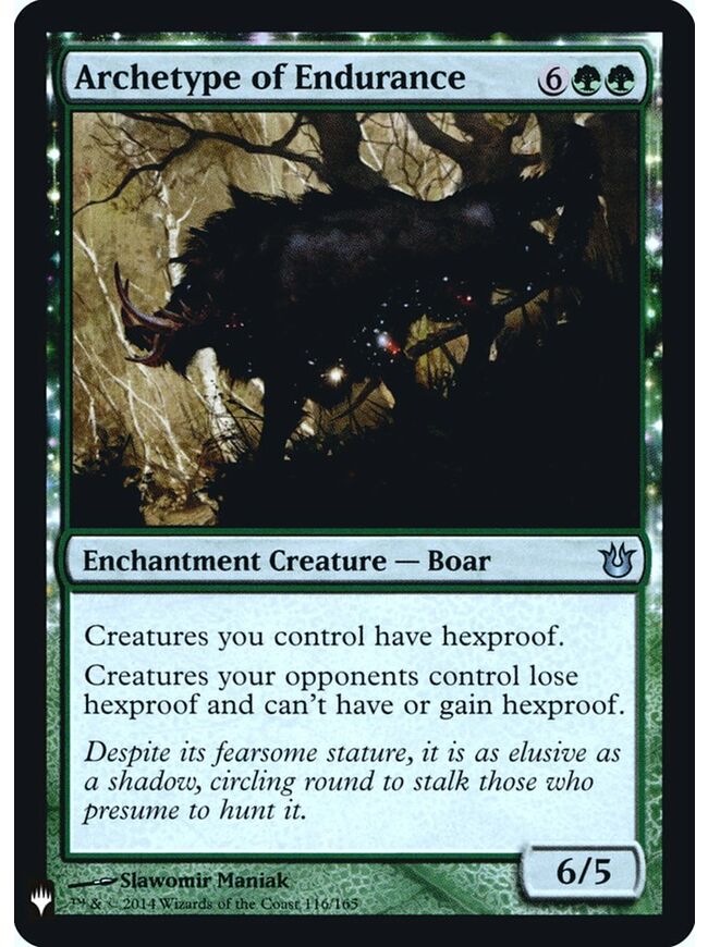 Archetype of Endurance