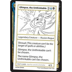 Glimpse, the Unthinkable