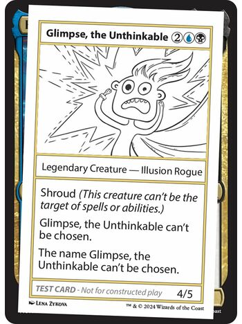 Glimpse, the Unthinkable