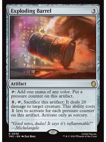 Exploding Barrel
