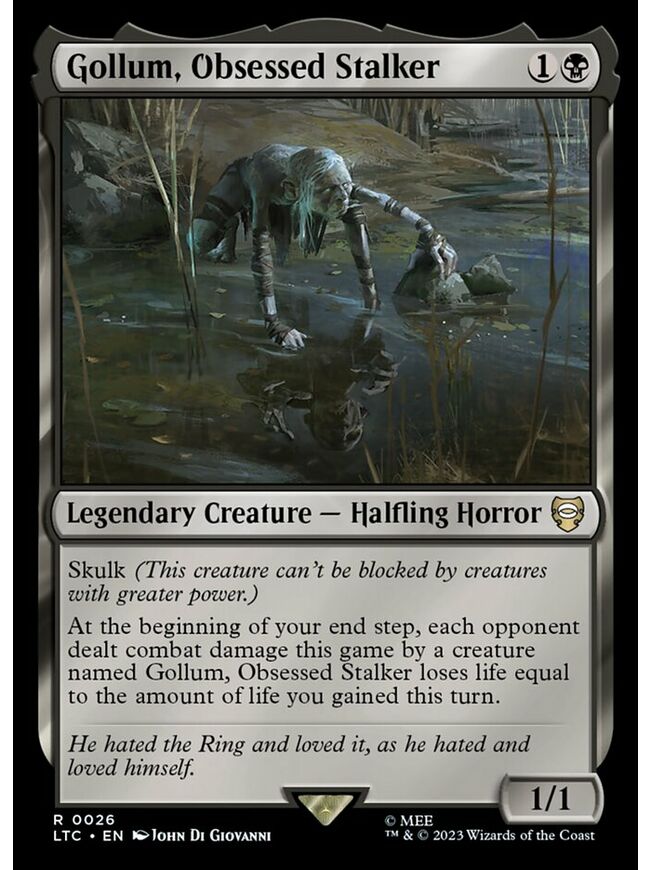 Gollum, Obsessed Stalker