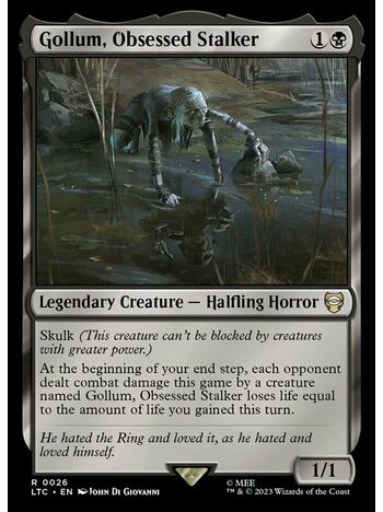 Gollum, Obsessed Stalker