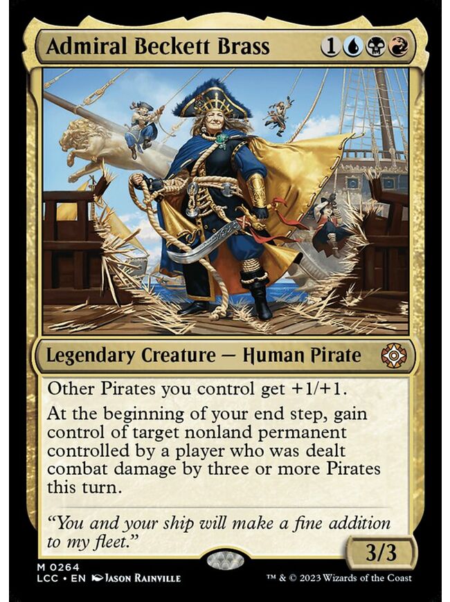 Admiral Beckett Brass