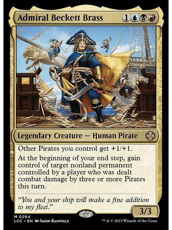 Admiral Beckett Brass