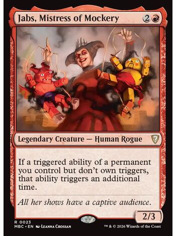 Jabs, Mistress of Mockery