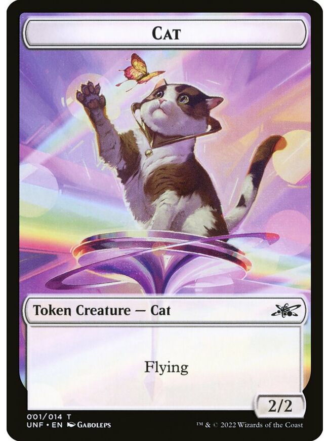 Cat Token (2/2) (Flying)