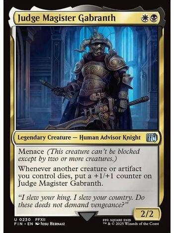 Judge Magister Gabranth