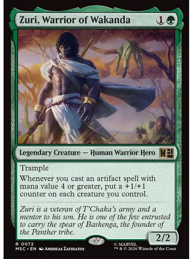 Zuri, Warrior of Wakanda