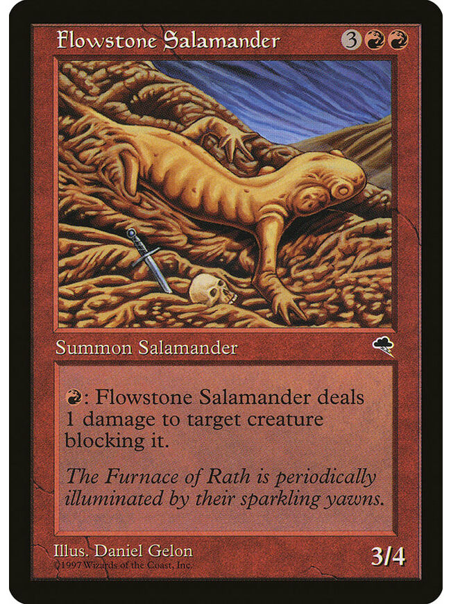 Flowstone Salamander