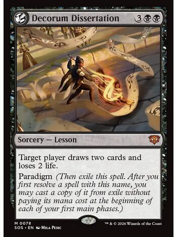 Decorum Dissertation