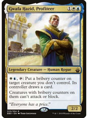 Gwafa Hazid, Profiteer