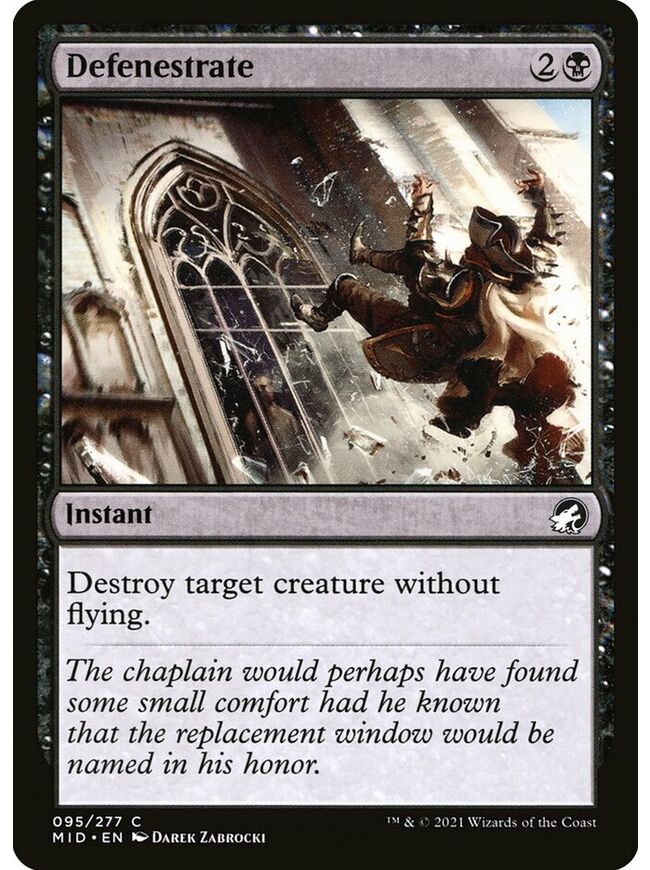 Defenestrate