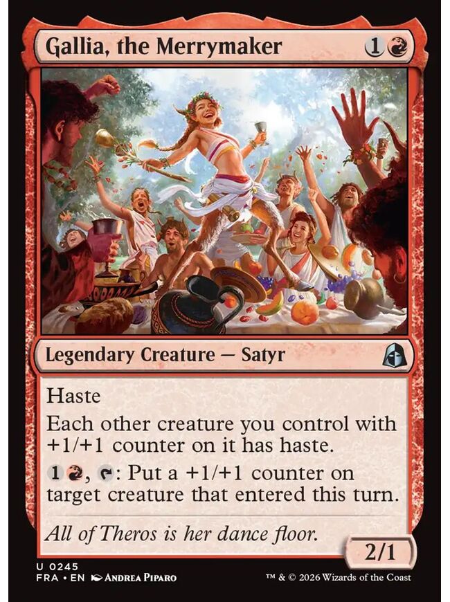 Gallia, the Merrymaker