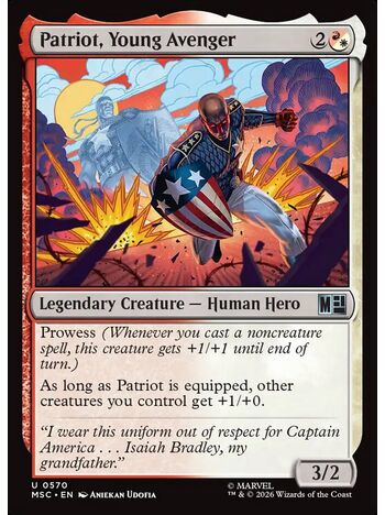 Patriot, Young Avenger