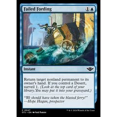 Failed Fording